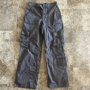 Women’s Gray Cargo Pants